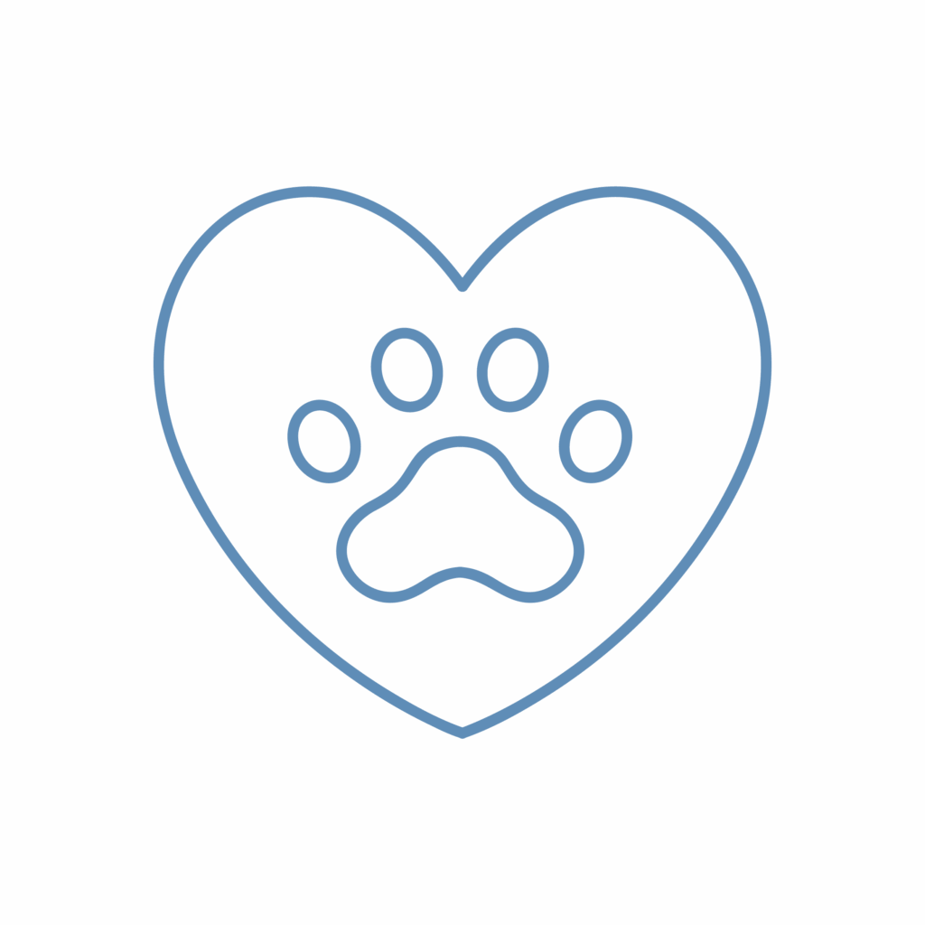 CARDIOLOGIA Icona illustrativa del servizio di cardiologia della clinica veterinaria Leonardo da Vinci