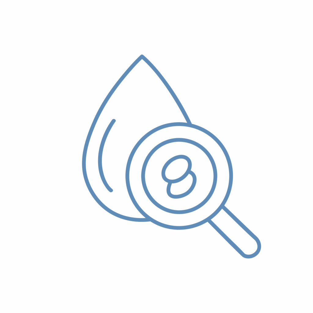 EMATOLOGIA Icona illustrativa del servizio di ematologia della clinica veterinaria Leonardo da Vinci