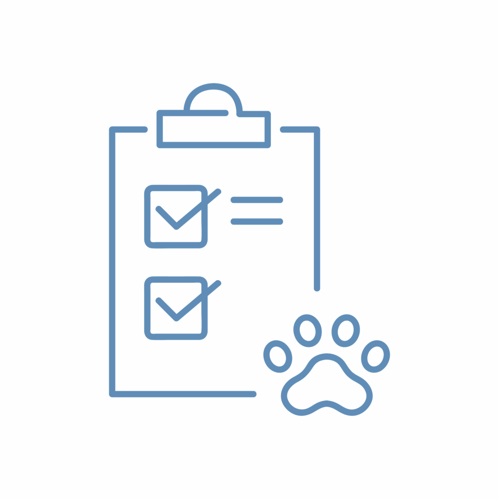 Icona illustrativa del servizio di medicina interna della clinica veterinaria Leonardo da Vinci