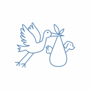 NEONATOLOGIA Icona illustrativa del servizio di neonatologia della clinica veterinaria Leonardo da Vinci