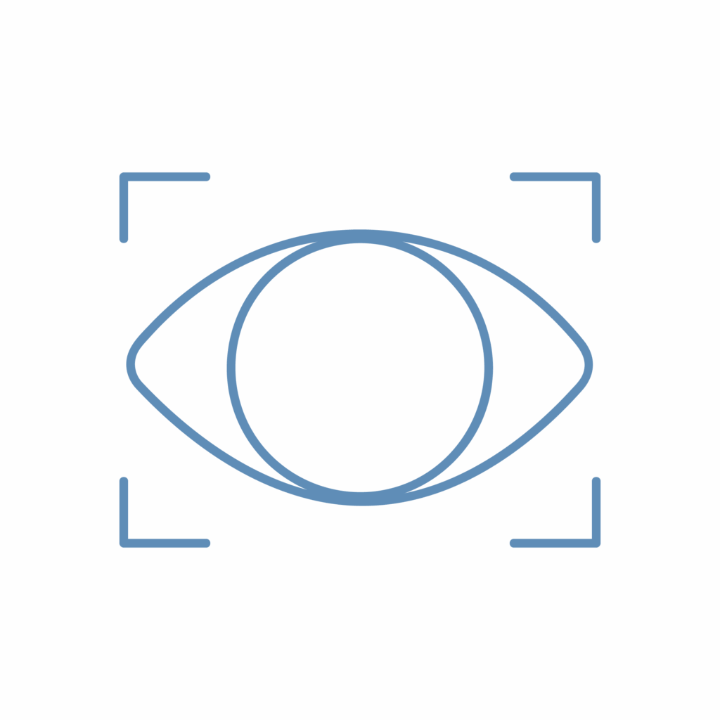 OFTALMOLOGIA Icona illustrativa del servizio di oftalmologia della clinica veterinaria Leonardo da Vinci