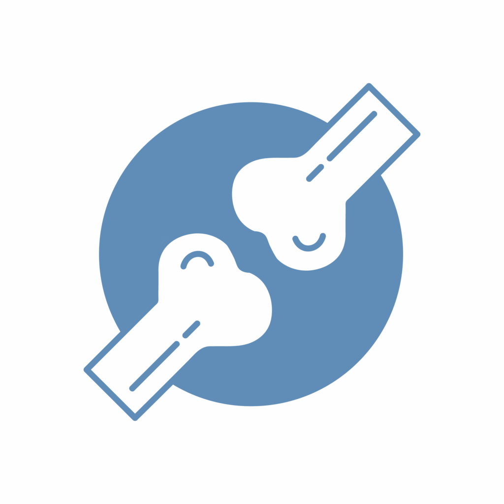 Icona illustrativa del servizio di ortopedia della clinica veterinaria Leonardo da Vinci